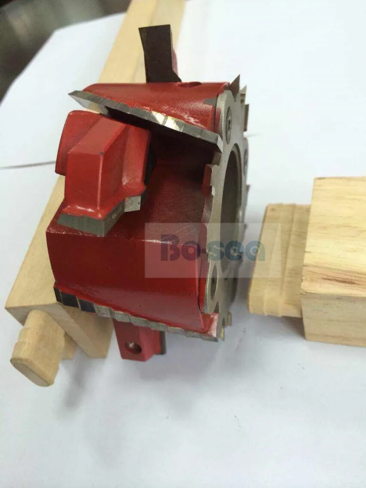 Стиль изготовления Tenon режущая головка для Qingcheng CNC Tenoner машина, высокая скорость Tenoner режущая головка bo-sea