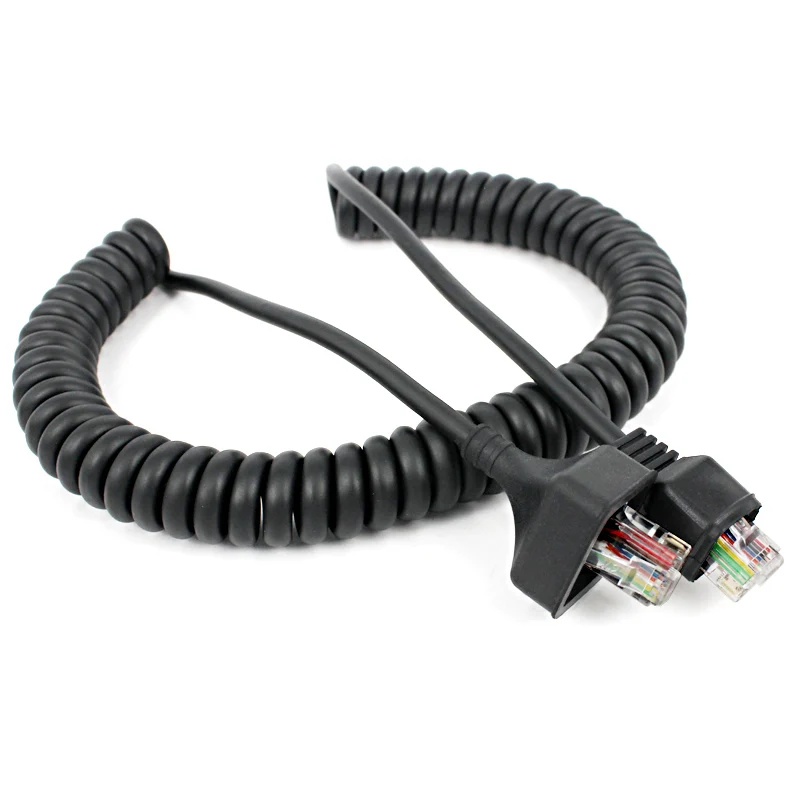 8-контактный микрофонный кабель, микрофонная линия для Kenwood TK-868G, TK-768G, TK-862G, TK-762G, TK-7100, TK-8100, мобильное автомобильное радио, рация, провод