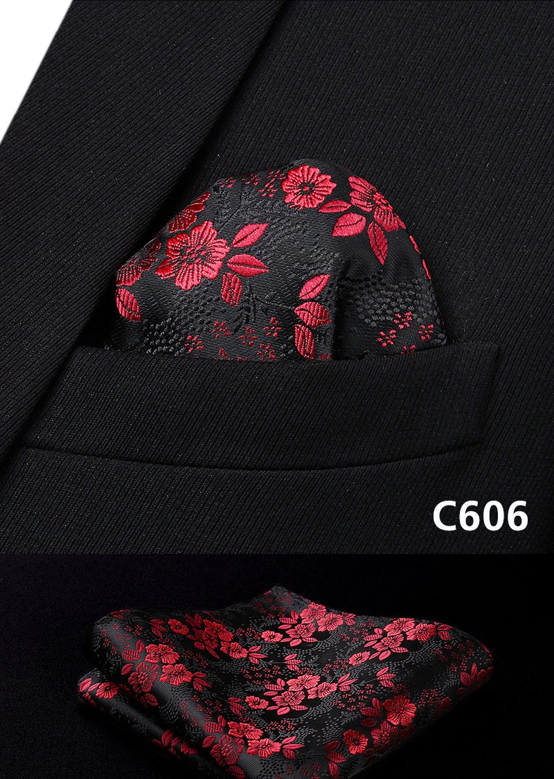 Цветочный Для мужчин Silk Pocket Square Hanky Свадебная вечеринка платок # C6 платок классический свадьбу