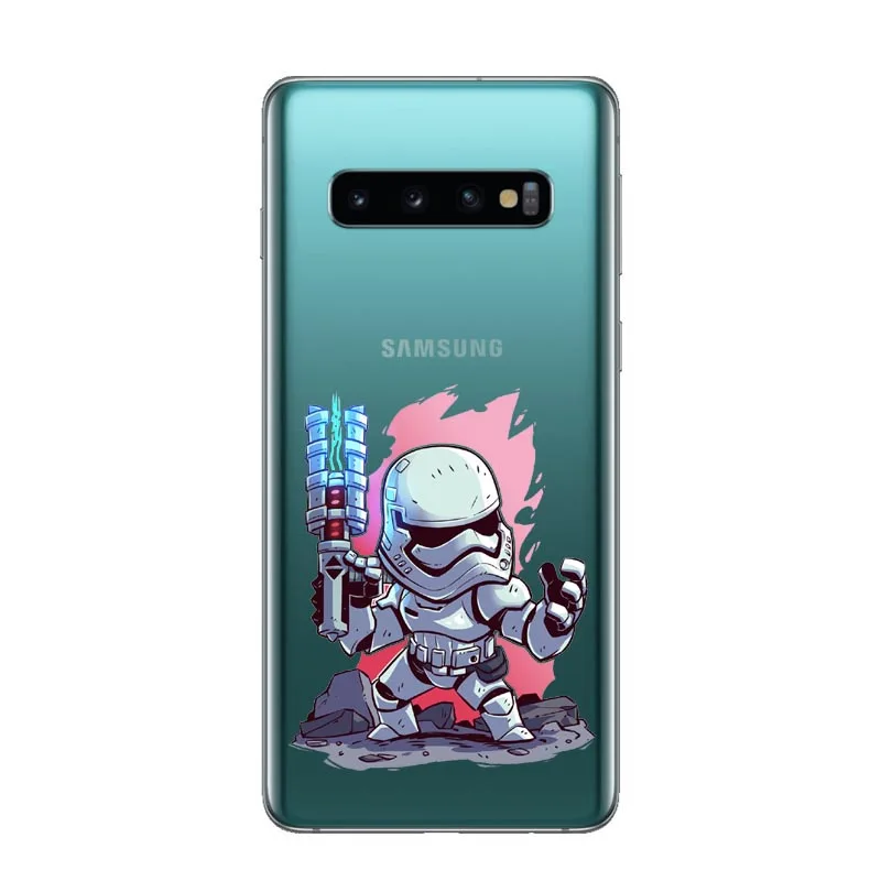 Милый модный мягкий чехол с рисунком из мультфильма Звездные войны для Samsung Galaxy J3