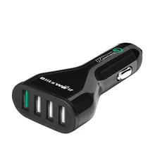 BlitzWolf Certified BW C5 54W Quick Charge 2.0 4 Port Micro USB Car Charger Car-Charger For Samsung