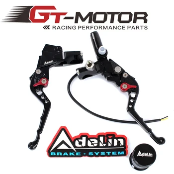 

GT Motor - 7/8" Adelin Front Brake Hydraulic Master Cylinder Lever+ Clamp Clutch Master Cylinder Lever