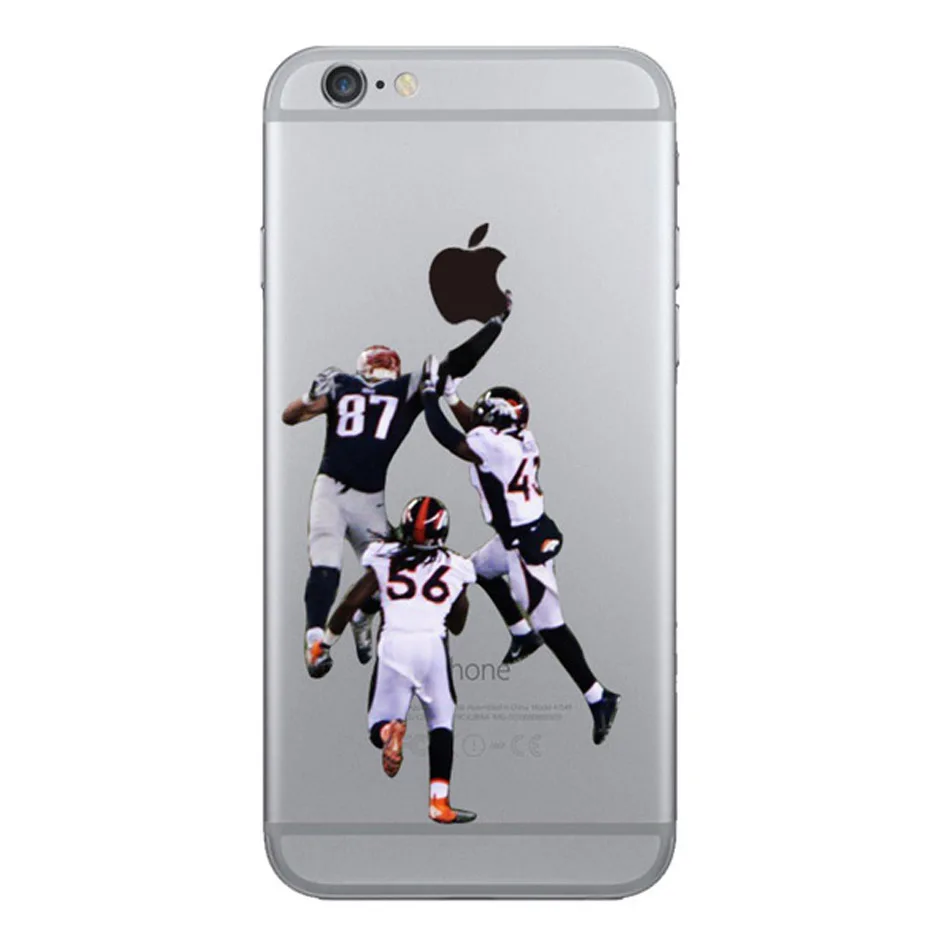 アメリカンフットボールプレーヤースター電話ケースiphone用5 5 S Se 6 6 S 7 7 8プラスオデルベッカムjr カムニュートンロブハードnfl電話カバー Case For Iphone Phone Casescase For Iphone 5 Aliexpress