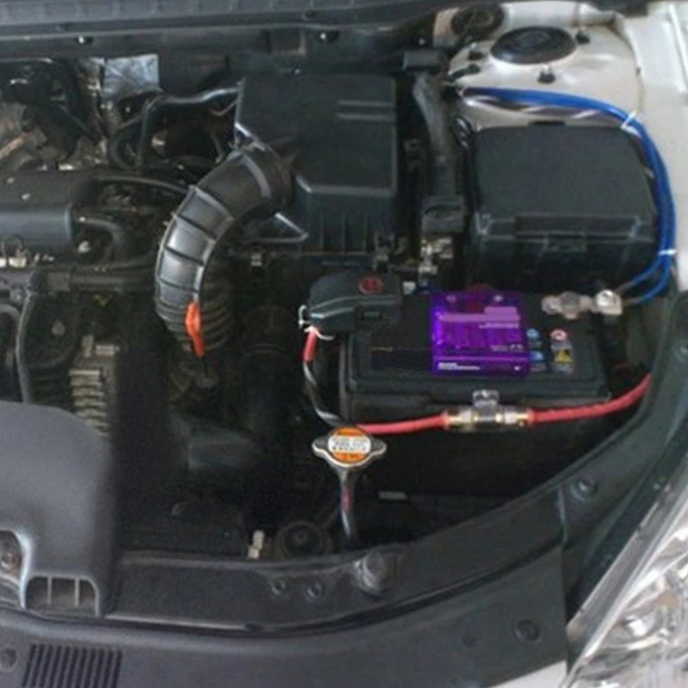 Purple PIVOT MEGA RAIZIN Universal Car Fuel Saver Voltage Stabilizer Regulator Accessories | Автомобили и - Цена: 