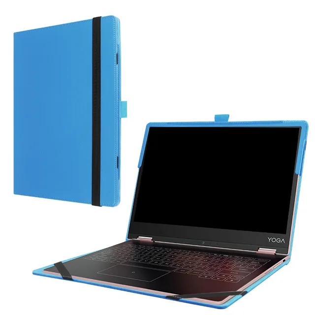 Cheap Ultra Thin Slim Stand Litchi Grain PU Leather Skin Case With Keyboard Station Cover For Lenovo Yoga A12 a12 12" 12.0 inch Tablet