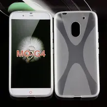 Чехол gligle Smart X-Line из мягкого ТПУ на заднюю панель для Motorola Moto G4 чехол для телефона