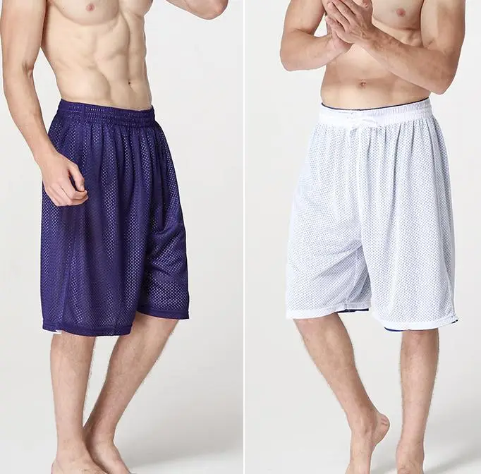Outdoors 2017 Active Double-sided Traning Player Game Shorts Men Streetball Beach Loose Soft Drawstring Shorts Plus Size XS-XXL Outdoors 2017 Active Double-sided Traning Player Game Shorts Men Streetball Beach Loose Soft Drawstring Shorts Plus Size XS-XXL