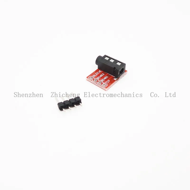

TRRS 3.5mmJack Breakout Board Headset Stereo Socket Plate Extension Module