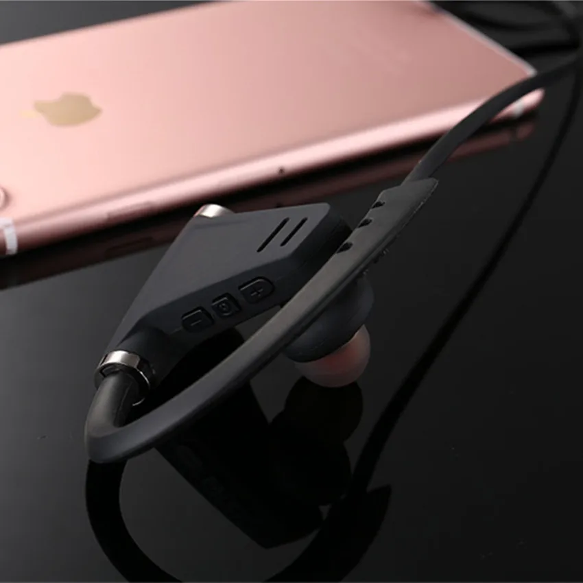 Askmeer U9 Bluetooth гарнитура Стереонаушники Водонепроницаемые Спортивные Для бега CSR
