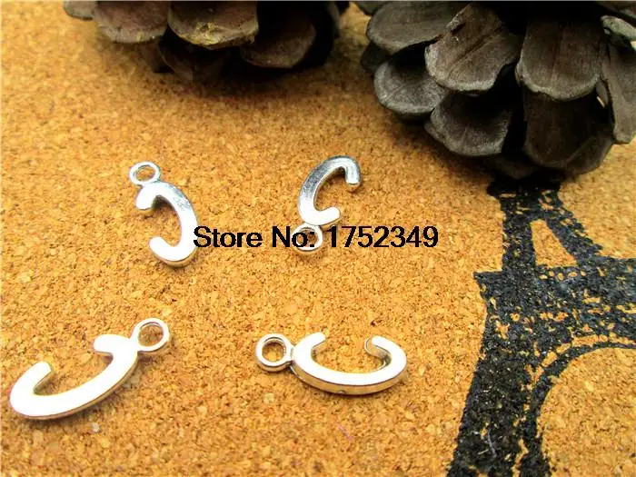 

30pcs-- Letter C Alphabet charms,AntiqueTibetan silver Letter C Alphabet Charm Pendant 16x6mm