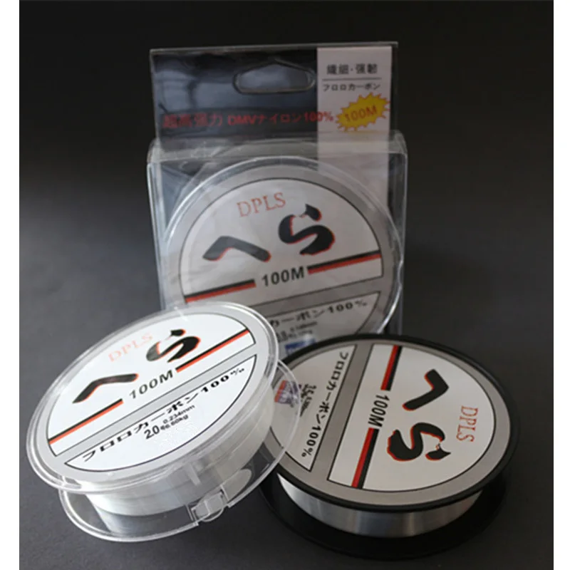 

100m Fishing Line Nylon DPLS Japan Mainline Tippet UV Strengthen Monofilament Lines
