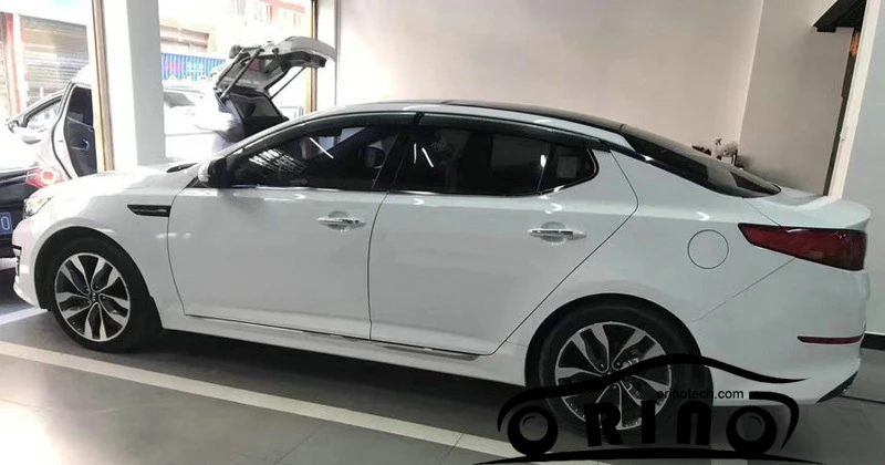 Super Glossy Metal White Vinyl Film-2