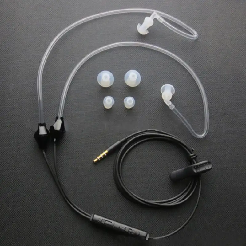 Buy 2018 New In Ear Stereo Agent Earphones Air Tube