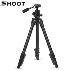 Снимать Камера штатив Стенд держатель с шаровой головкой крепление для Canon 1300D sony X3000 A6000 Nikon D3400 D5300 DSLR Камера аксессуары