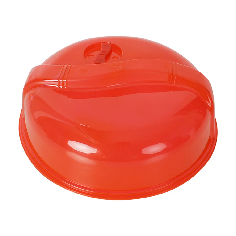 

Plastic Microwave Plate Cover Clear Steam Vent Splatter Lid 10.25" Food Dish