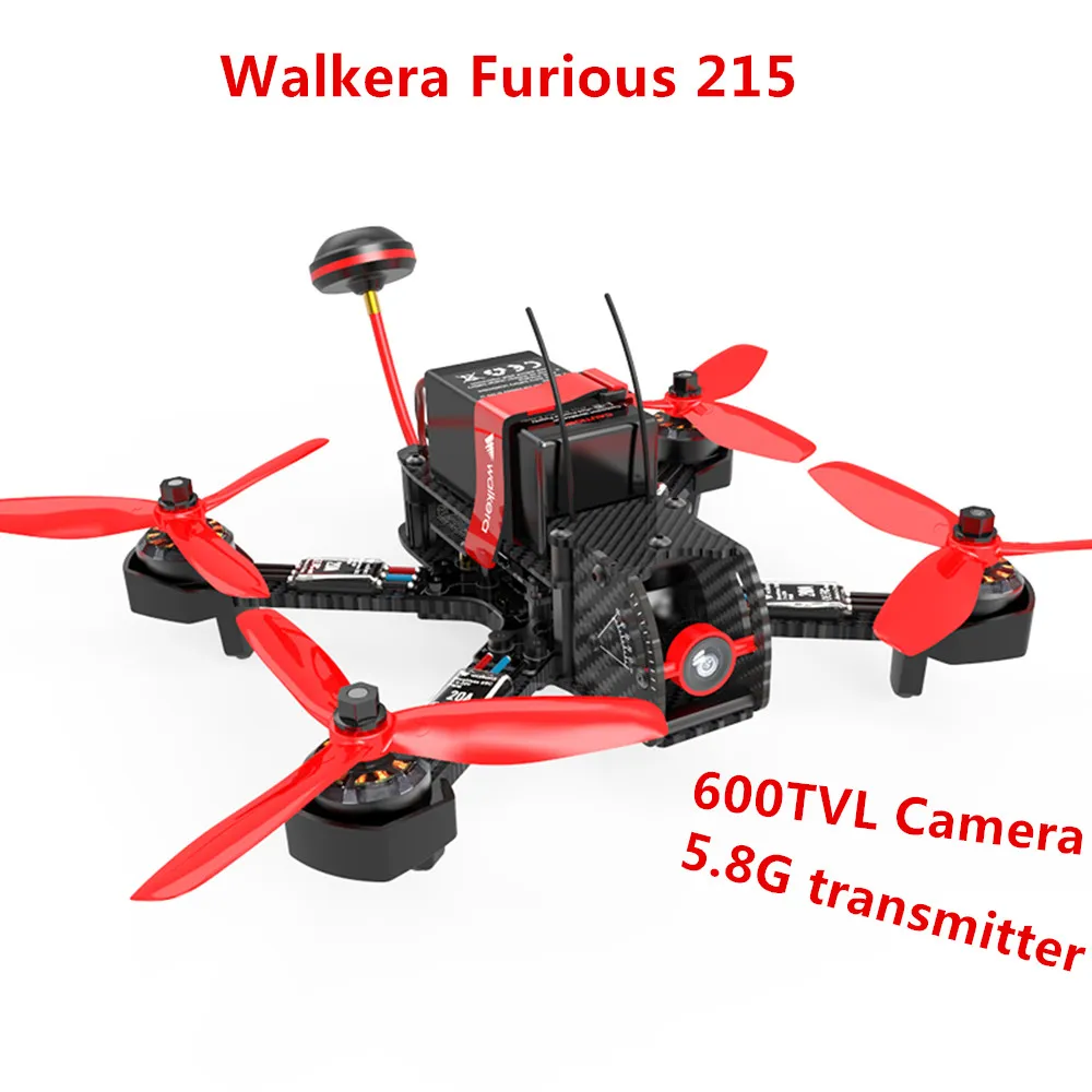 

Walkera Furious 215 BNF RTF Racing Quadcopter 600TVL Camera F3 Devo 7 Devo10 Devo F7 Devo F12 FPV Real-time transmission Drone