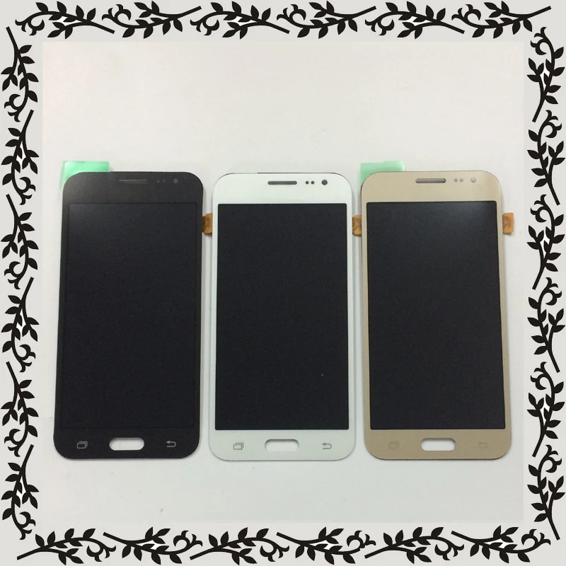 Для Samsung J2 2015 J200 SM J200F J200Y J200H/DS ЖК монитор + сенсорный экран дигитайзер Датчик в