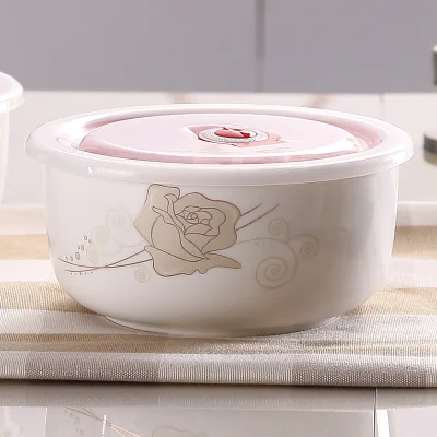 OUSSIRRO мультяшный керамический японский hello kitty Bento Box тепловой пищевой контейнер для завтрака коробки для детского пикника 2D - Цвет: 4