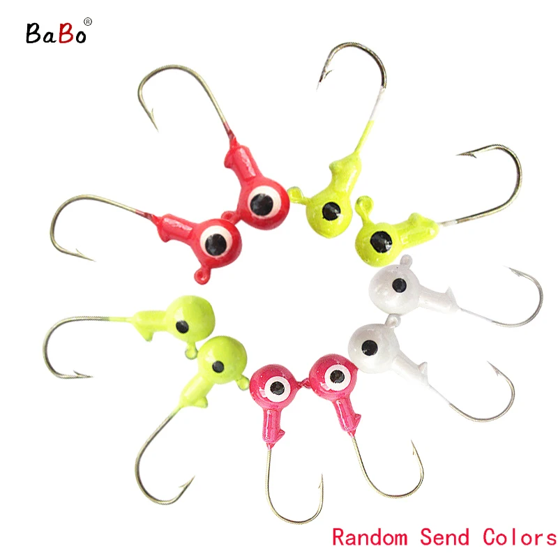 

YeMuLang Brand 1.75g 3.5g 5g 7g 10g 14g 21g Fishing Barbed Lure Hooks Insect Bass Fresh Salt Water Fishing Tools 2pcs/lot