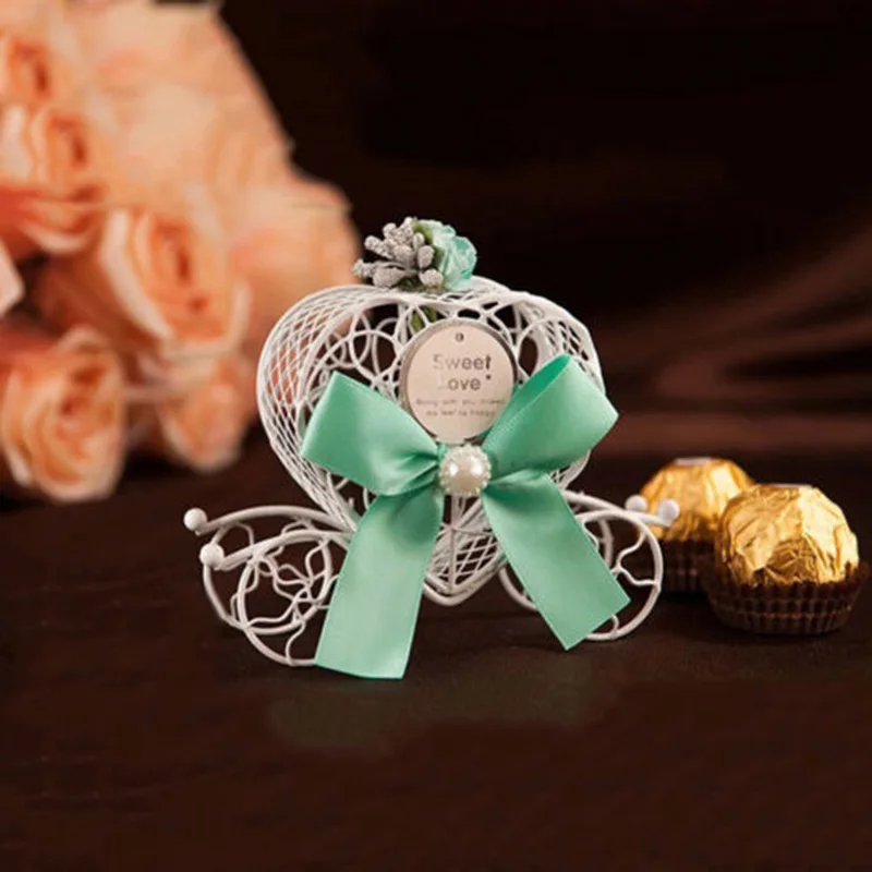 

Luxury Carriage Candy Buffet Box Case Chocolate Birth Party Wedding Favor Decor