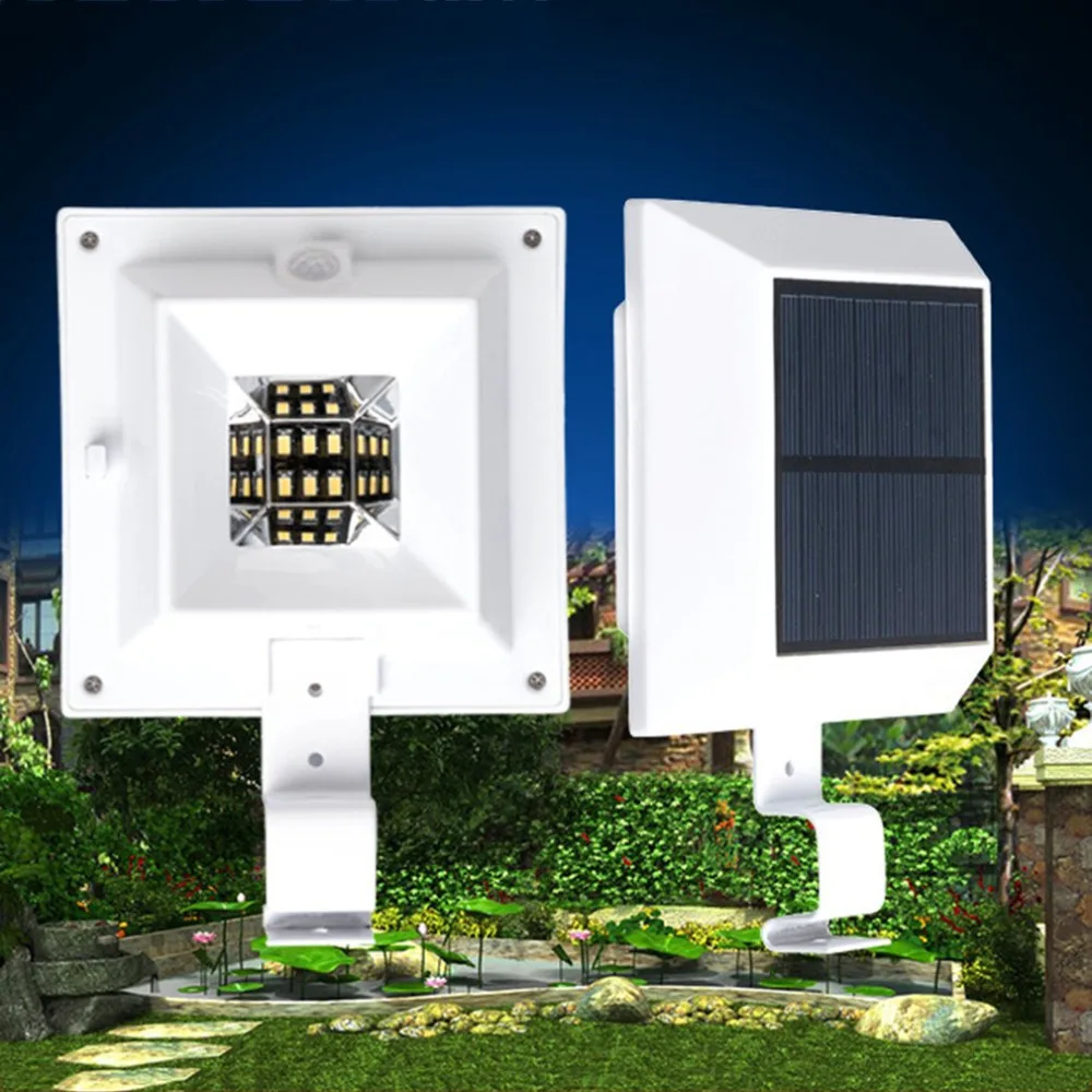 

Bright 6 LED Solar Powered Light Waterproof Security Roof Gutter Light Auto On/Off Wall Lamp For Outdoor Garden Yard Drop ship