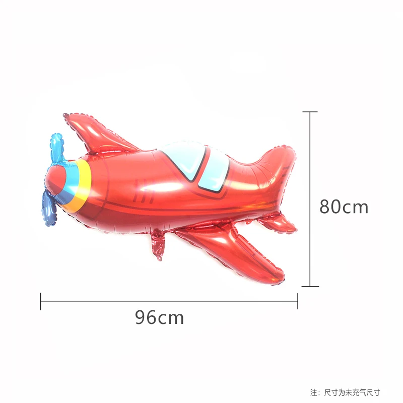 Ballons De Chasse Geant 96x80cm Colonne Gonflable A Helium En Feuille Volante Helicoptere Ballons D Avion Decoration Pour Enfants 1er Anniversaire Aliexpress