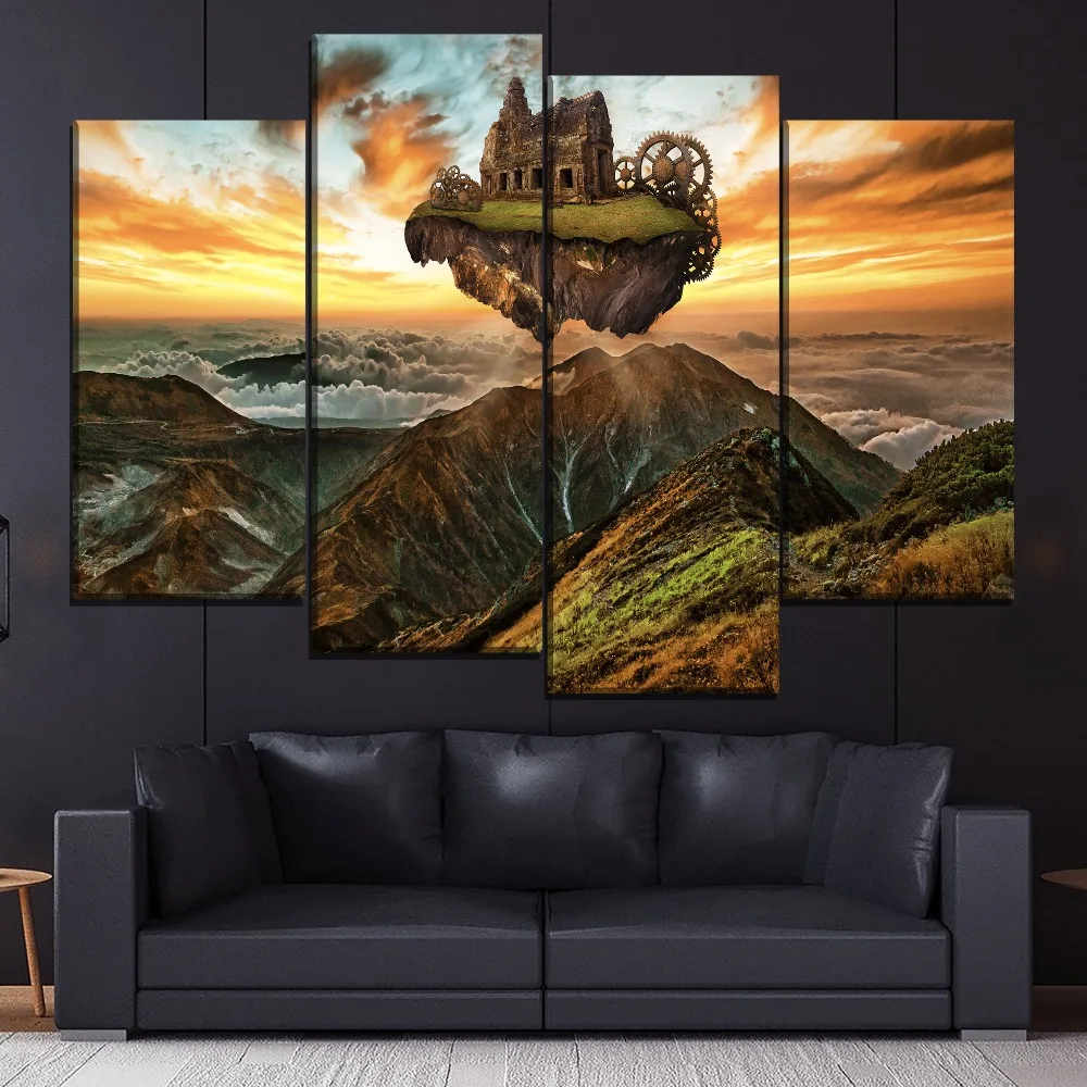 Mountains-Building-Engine-Gears-Steampunk-Painting-1-Piece-Style-Picture-n-Canvas-Print-Type-Home (1)
