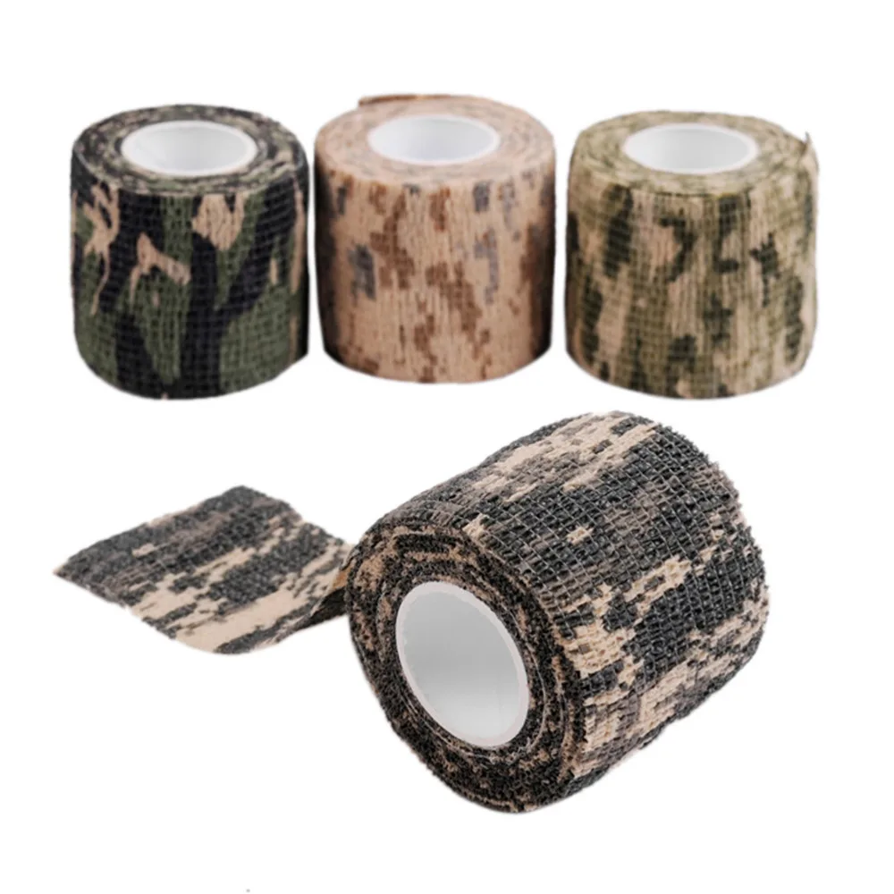 5CMx4.5M High Quality Outdoor Hunting Shooting Tool Camouflage Stealth Tape Waterproof Wrap |