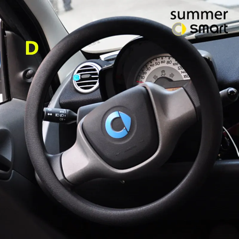 Для Benz Smart, крышка рулевого колеса автомобиля - Название цвета: D