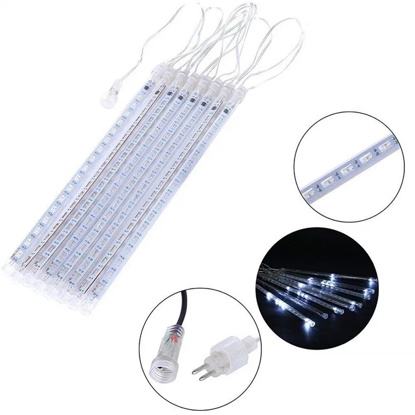 30 cm guirnalda De la Navidad Luces fiesta Luces LED lluvia De meteoros De nieve árbol De Navidad De jardín al aire libre Luces De Navidad 35NE30 30 cm guirnalda De la Navidad Luces fiesta Luces LED lluvia De meteoros De nieve árbol De Navidad De jardín al aire libre Luces De Navidad 35NE30