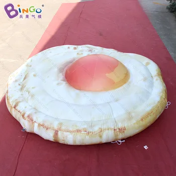 

Free Shipping 2.5m Dia. Inflatable Fried egg for events- inflatable toy