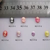 RC117 30pcs/bag Cartoon 6*8mm Oval Beauty Cameo Deco Resin Cartoon Deco Nail Art Decoration Nail DIY Deco 1