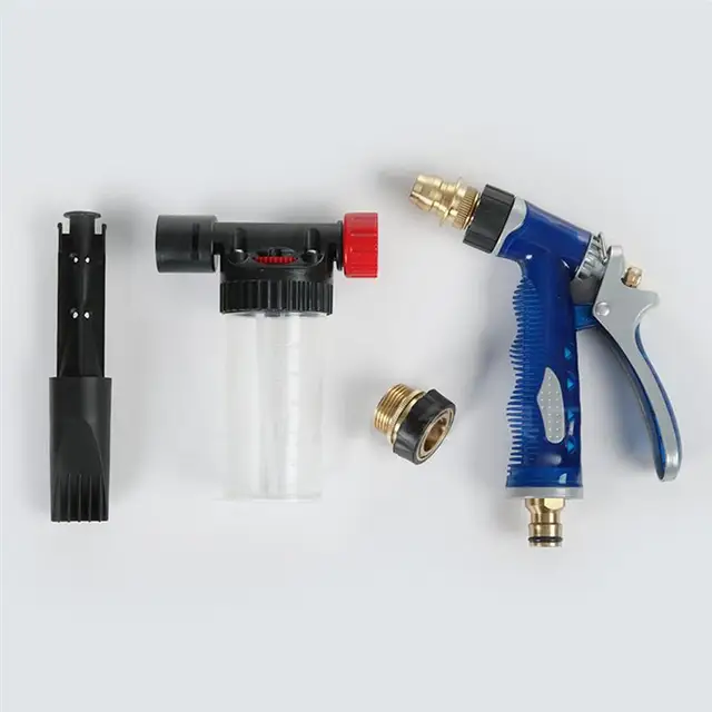 VORCOOL Car Cleaning Foam Gun Multifunctional Washing Gun Water Soap Shampoo Sprayer for Van Motorcycle Vehicle
