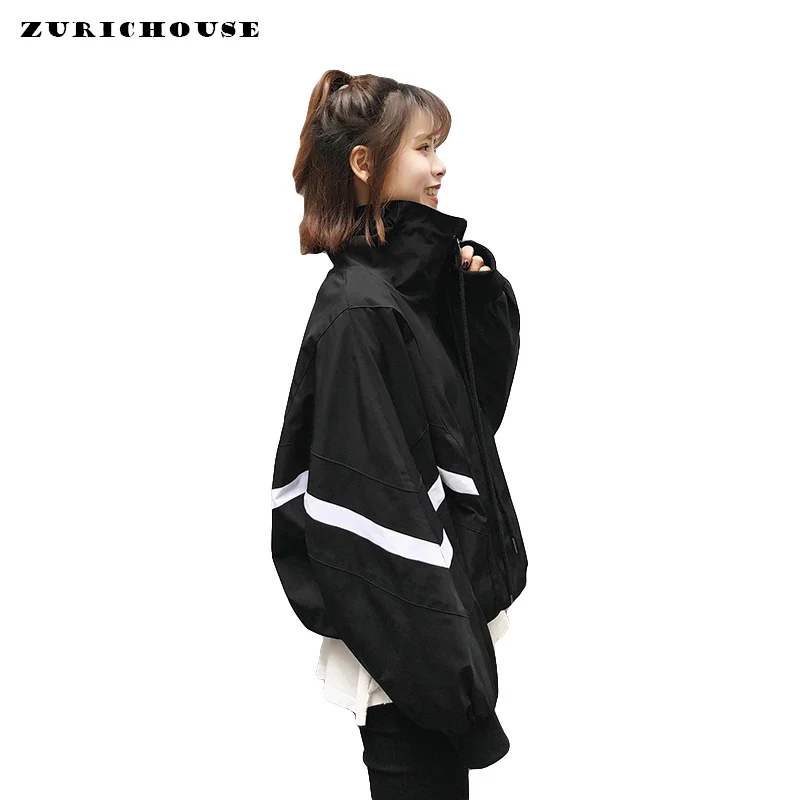 

Womens Bomber Jacket Fall Long Sleeve Basic Baseball Coat Female Jacket 2019 Casual Windbreaker Jackets For Women Chamarra Mujer