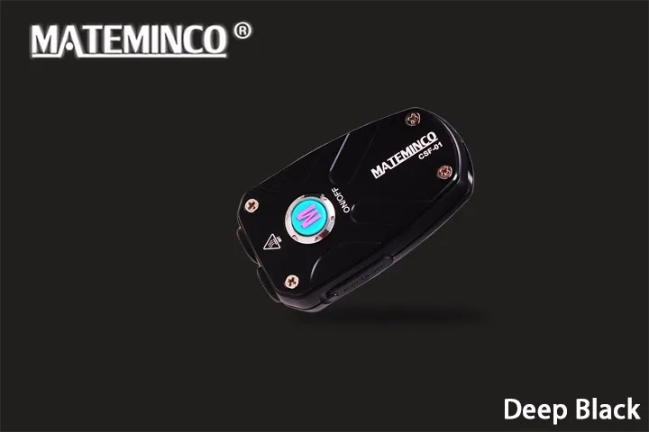 USB Перезаряжаемый Фонарик Mateminco CSF01 XP G3 + 395nm УФ светодиодный Макс. 450 лм дальность