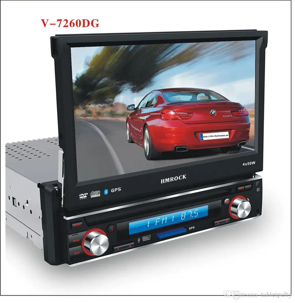Discount universal 1 Din 7" Car DVD GPS player with audio Radio stereo,USB/SD,BT,free map,rear view camera,Manually retractable screen 29 Discount universal 1 Din 7" Car DVD GPS player with audio Radio stereo,USB/SD,BT,free map,rear view camera,Manually retractable screen 29