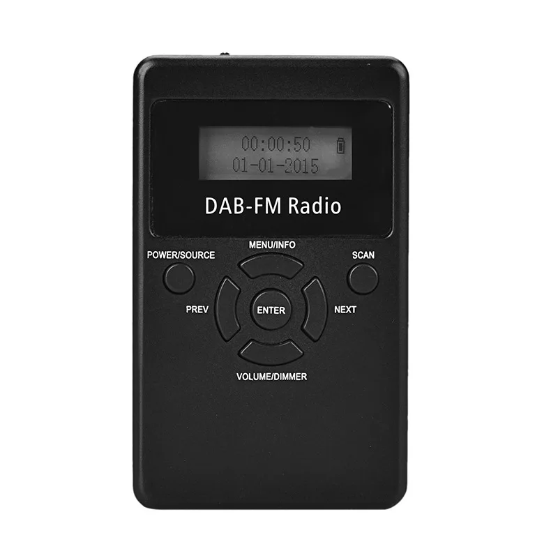 DAB цифровой радио портативный DAB+ FM двухполосный приемник встроенный литиевый аккумулятор радио вещатель