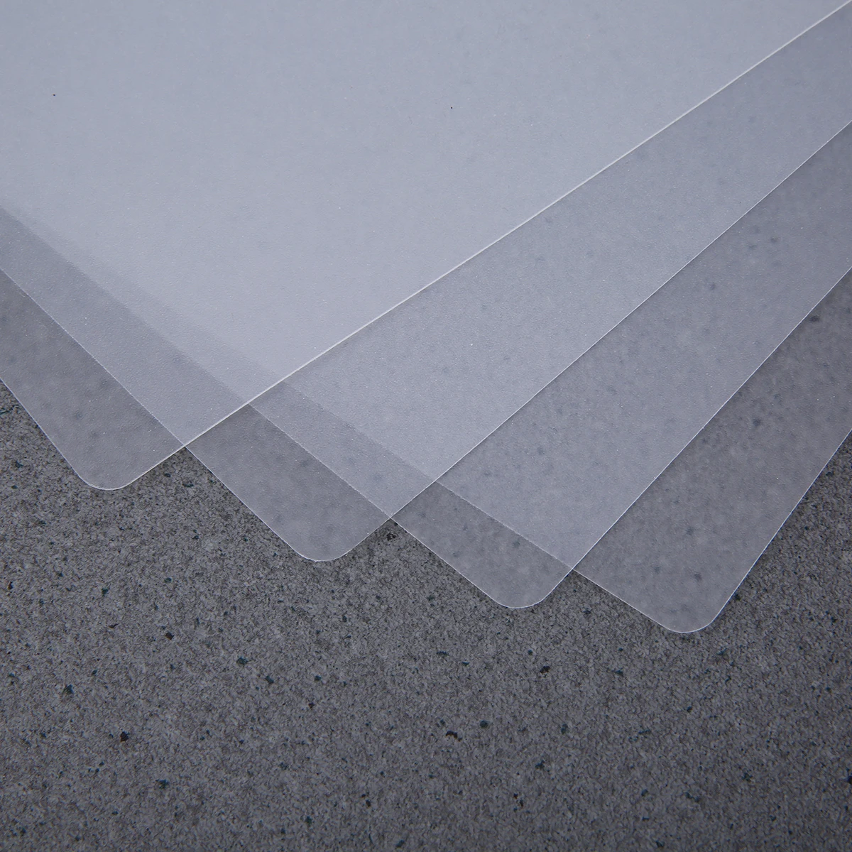  44x28.5cm Polyester Placemat Dining Table Place Pad Mats Transparent Place Mats Plate Mat for Kitch