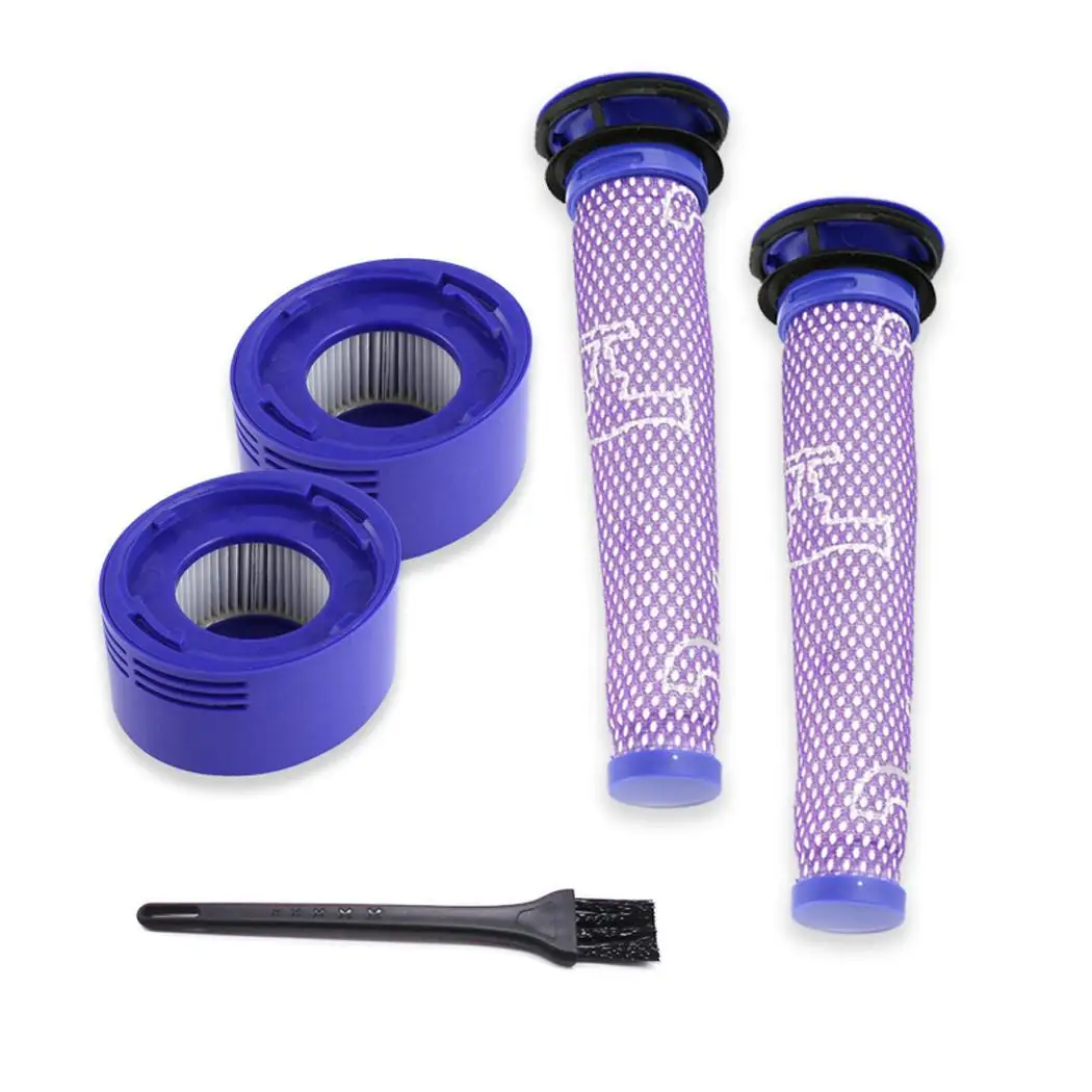 

Vacuum Cleaner Replacement Pre Filter HEPA For Dyson V8 Vacuum Cleaner Replacement Filter Easy Installation Blue