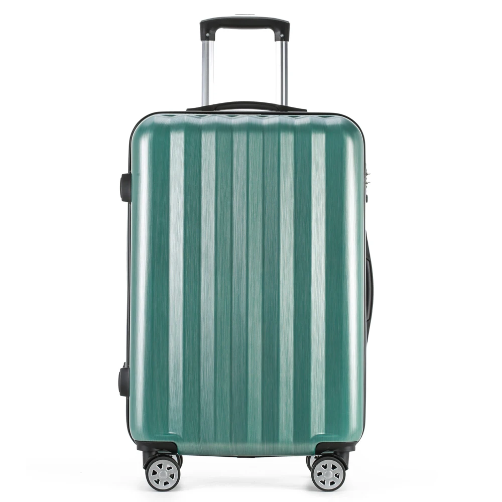 FOCHIER Lot de 3 bagages l/égers /à coque rigide avec roues pivotantes TSA /à 360 /° 50,8 cm 61 cm 71 cm Bleu #