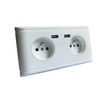 Стандарт ЕС, французский стандарт, настенная розетка 16А, новая розетка с 2А, настенное зарядное устройство, адаптер, электрическое настенное зарядное устройство, адаптер