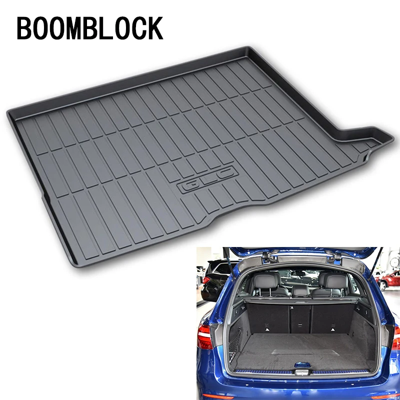 

BOOMBLOCK For Mercedes Benz GLC X253 2014 2015 2016 2017 2018 Waterproof Anti-slip Car Trunk Mat Tray Floor Carpet Pad Protector