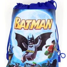1 шт./компл. Бэтмен gits мультфильм тематическая вечеринка на день рождения или праздника вечерние женские сумки на завязках украшение для дома для мальчиков и девочек детская одежда