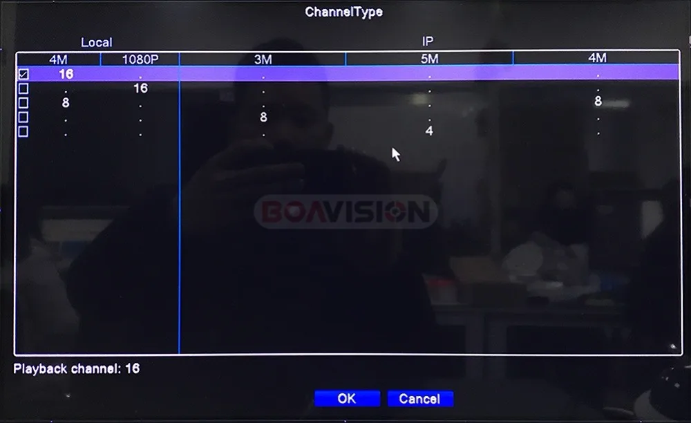 12 16ch 4mp cctv dvr 