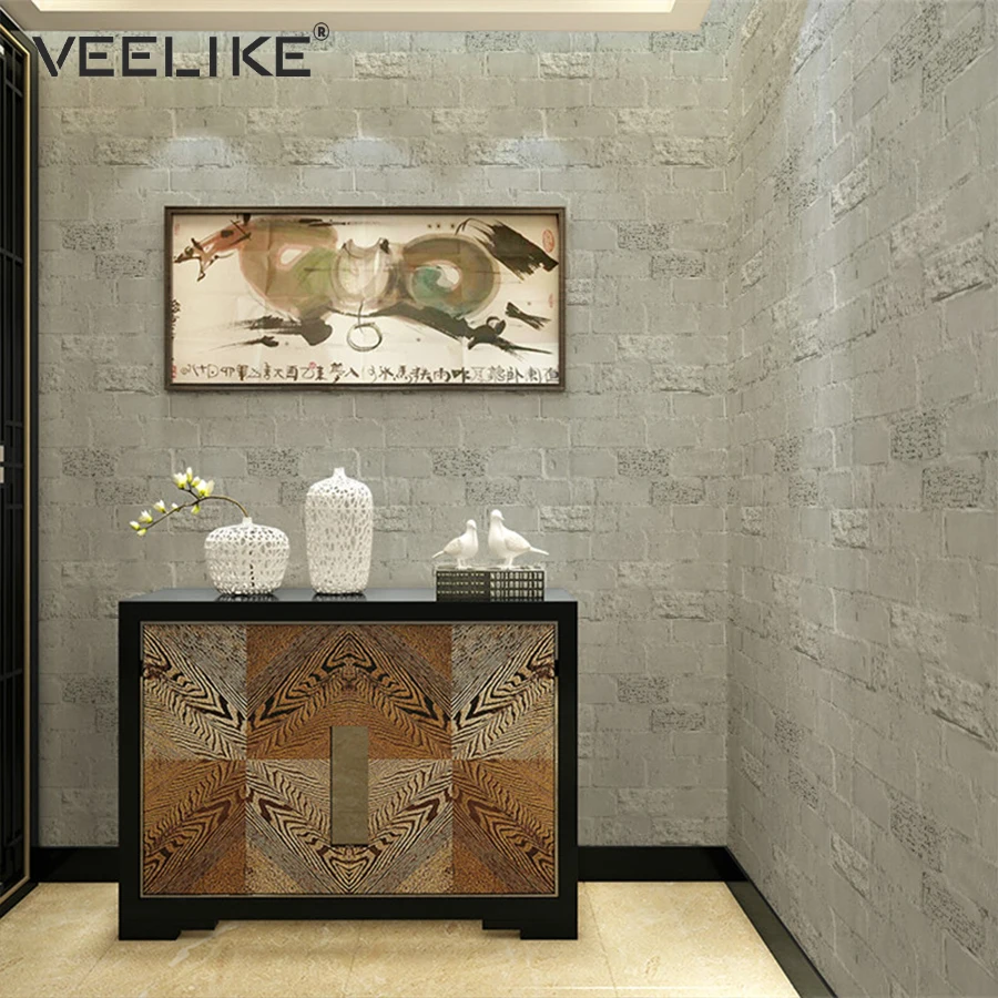 PVC Brick Self Adhesive Wallpaper for Bedroom Wall Decor Living Room Home Decoration Wall Decals Bathroom Kitchen Wall Stickers