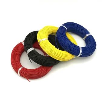 

2.5 2 1.5 sqmm Temperature Resist Glass Fiber Rubber Coated Pure Copper Electrical Connection Wire