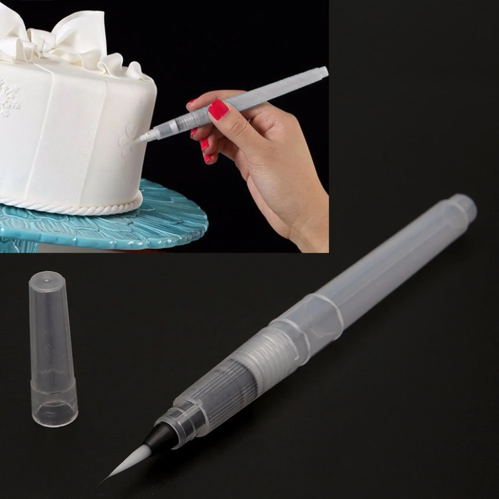 1pc Fondant Cake Cupcake Pen Baking Decor Painting Decorating Tools