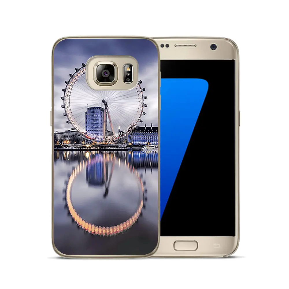Smart Back Protective Phone Cover Case FOR Samsung S5 Soft TP Case FOR Samsung S8 Clear painted Case FOR Galax S6 S7 S8 Plus S9 (2)
