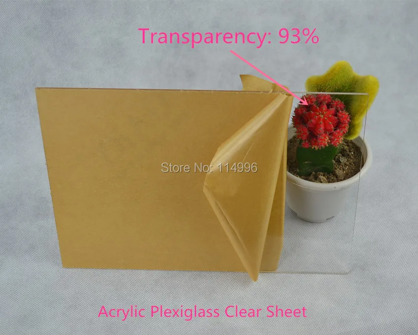 4 THZ Acrylic Plexiglass Clear Sheet Photo Frame (4)