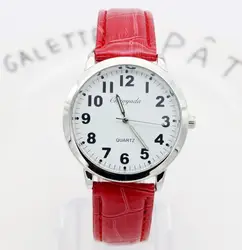 CHAOYADA Марка кожаным ремешком роскошные классические наручные часы Мода Повседневное простой кварцевые наручные часы Для женщин любовника